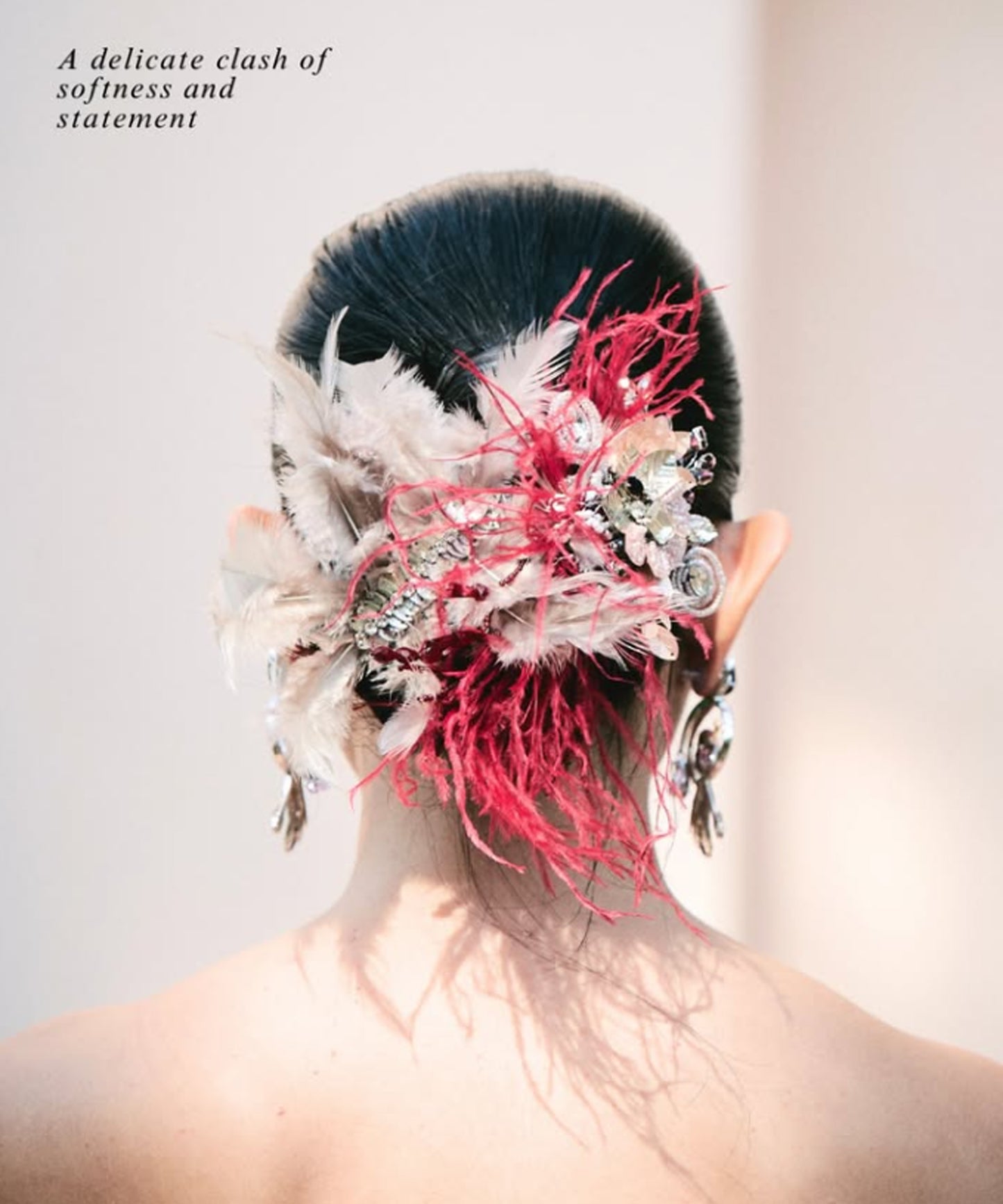 Crimson Feather Bloom